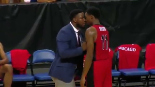 Coach In LaVar Ball's League Squares Up On His Own Player, Tells Him To "Stop Being A Bitch"
